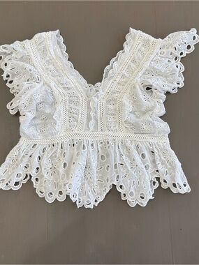 Sea New York | Tops | Sea New York Casey Hand Smocked Tie Front